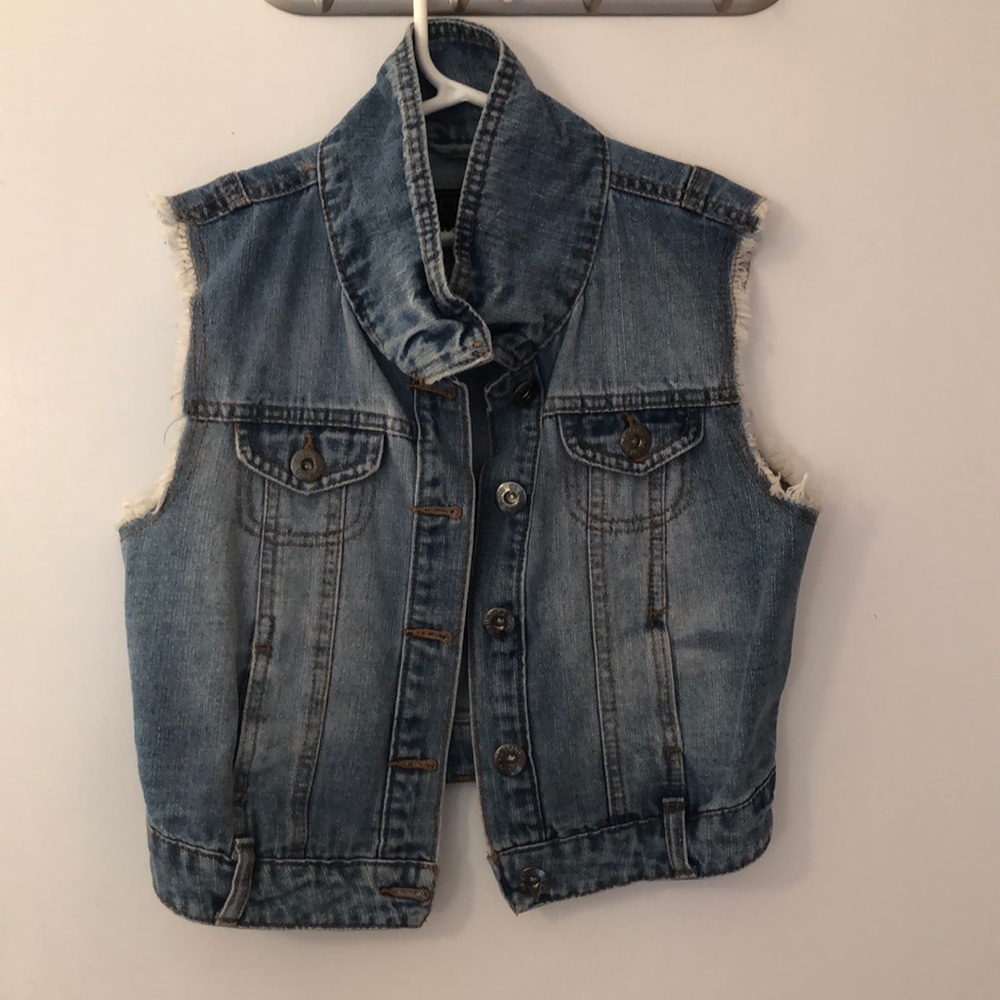 Denim vest